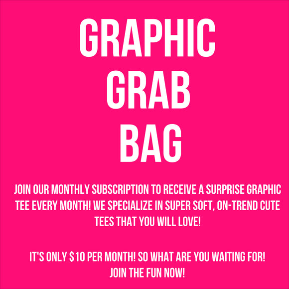 surprise graphic tee {monthly tee subscription}